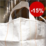 HILDE24 | laio® BAG flexible Schüttgutbehälter 90 x 90 x 110 cm, rundgewebt, unbeschichtet